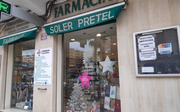 Farmacia Soler Pretel. Seguridad y Confinaza